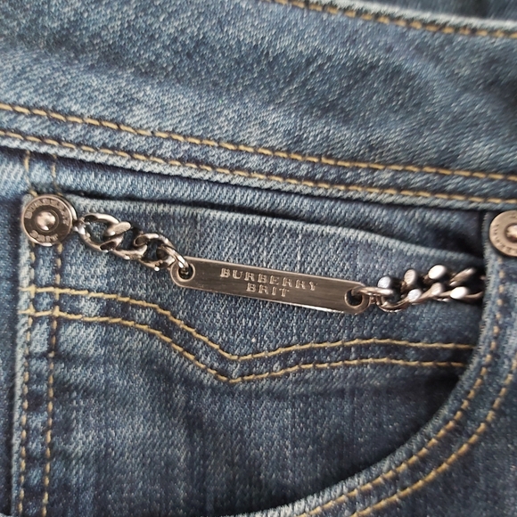 Burberry Brit Jeans with side zippers - Picture 5 of 5
